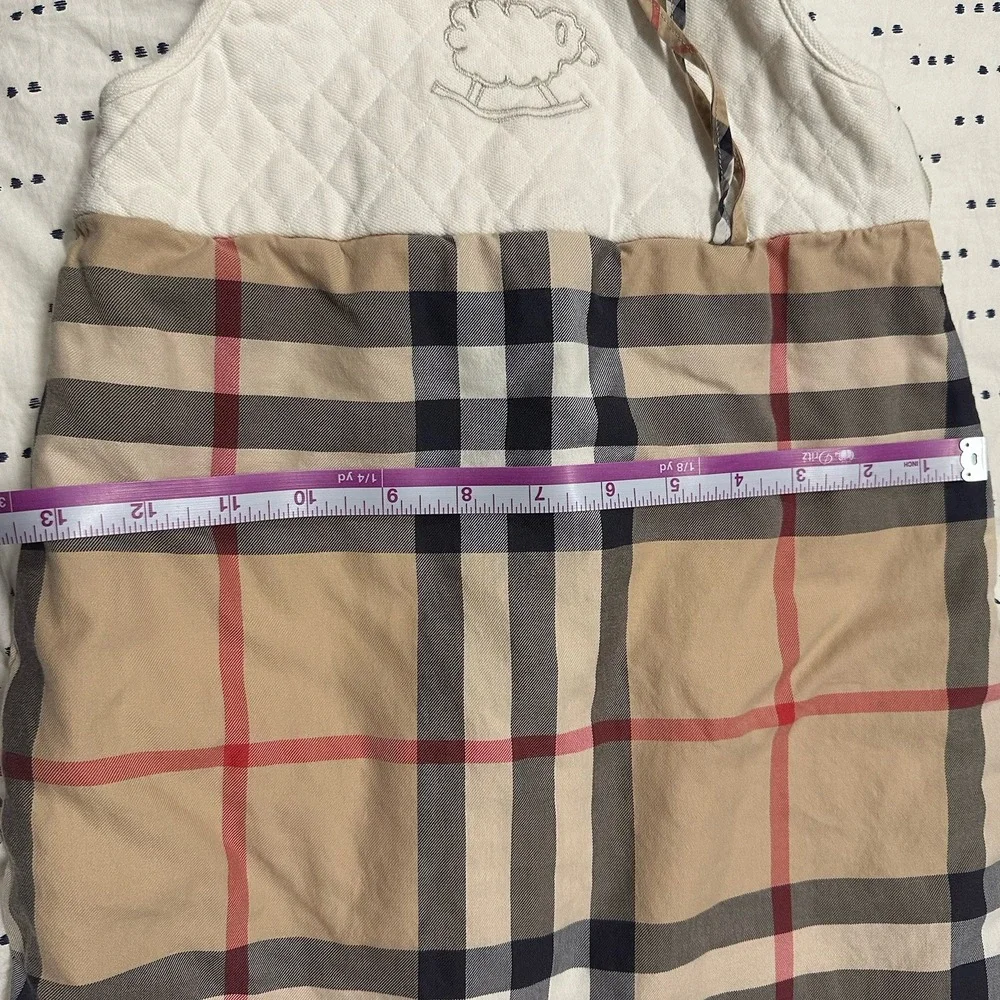 Burberry Nova Check Baby Nest Sleeping Bag Sz T0